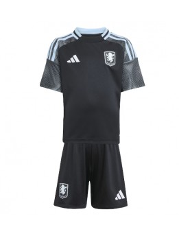 Aston Villa Dječji Gostujuci Dres kompleti 2025-26 Kratak Rukavima (+ kratke hlače)